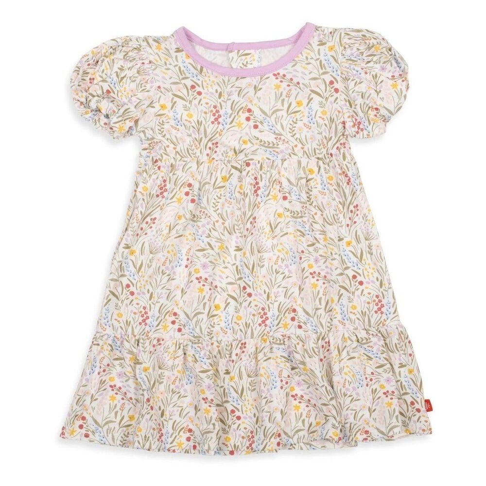 Magnetic Me: ASHLEIGH MODAL MAGNETIC RUFFLE TODDLER DRESS 3T